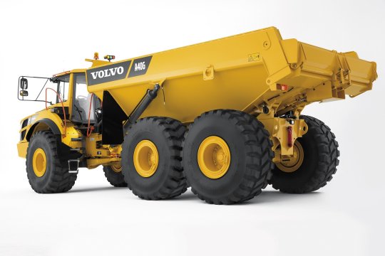 VOLVO A40 - Volvo a40g linksachter - Volvo A40