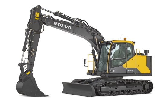 VOLVO EC140EL - Volvo ec140e linksvoor 2 - Volvo EC140EL