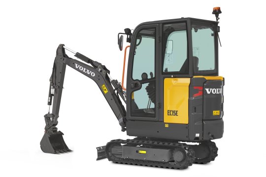 VOLVO EC15E - Volvo ec15e linksachter - Volvo EC15E