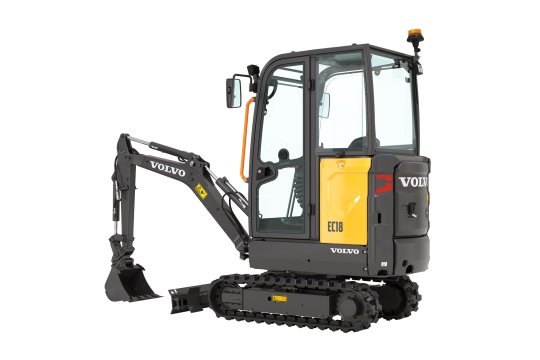 VOLVO EC18 Electric - Volvo ec18 electric linksachter - Volvo EC18 Electric