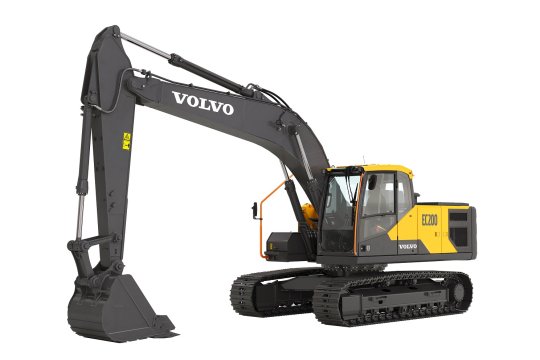 VOLVO EC210FL5 - Volvo ec200 linksvoor 1 - Volvo EC210FL5