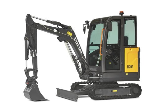 VOLVO EC20E - Volvo ec20e linksvoor 1 - Volvo EC20E