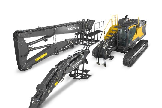 VOLVO EC480E HR - Volvo ec480e hr linksvoor 2 - Volvo EC480E HR