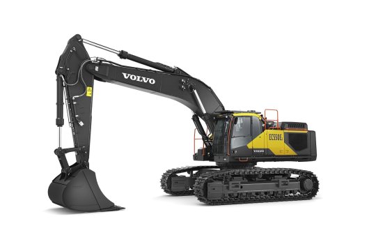 VOLVO EC550EL - Volvo ec550 linksvoor 1 - Volvo EC550EL