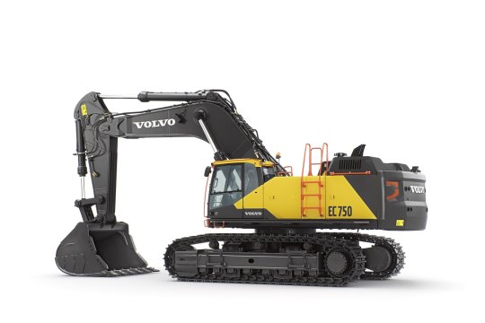 VOLVO EC750EL - Volvo ec750 linksachter - Volvo EC750EL