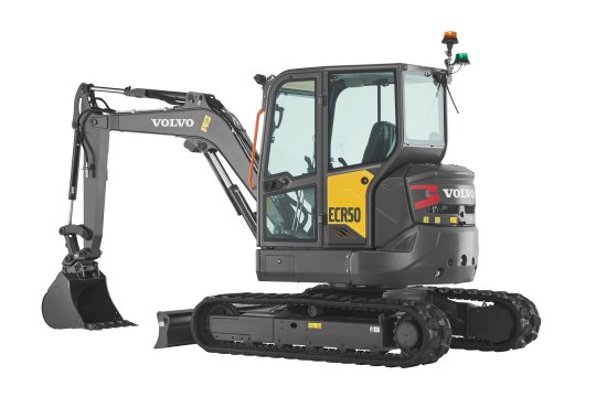 VOLVO ECR50F - Volvo ecr50f linksachter - Volvo ECR50F