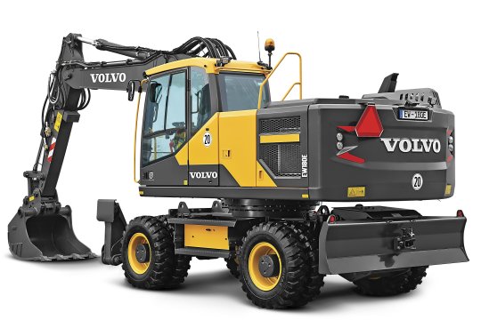 VOLVO EW180E - Volvo ew180e linksachter - Volvo EW180E