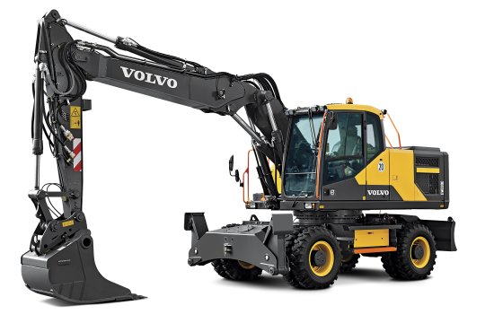 VOLVO EW220E - Volvo ew220e linksvoor 2 - EW220E Uitrustingsstuk