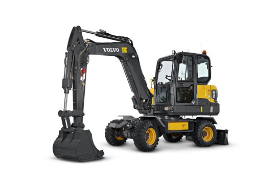 VOLVO EW60E - Volvo ew60e linksvoor 1 - Volvo EW60E
