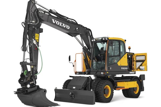 VOLVO EWR150F - Volvo ewr150e linksvoor kap open - Volvo EWR150F
