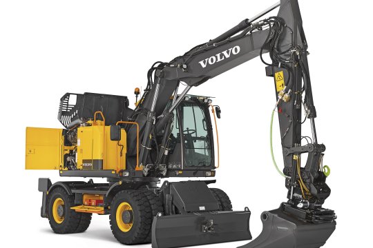 VOLVO EWR150F - Volvo ewr150e rechtsvoor kap open - Volvo EWR150F