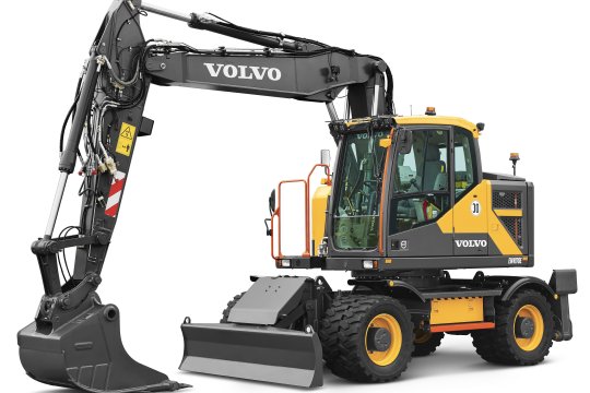 VOLVO EWR170F - Volvo ewr170e linksvoor - Volvo EWR170F